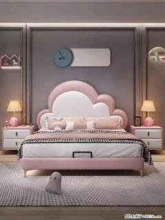 佛山大厂货，高质量仿真皮，实木床边，高密度海绵，带实木床板，全新包装，特价处理 - 南宁28生活网 nn.28life.com