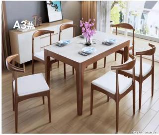 T08高级长方桌，胡桃色  1.35米带炉一桌四椅650元，现货11套。 - 南宁28生活网 nn.28life.com